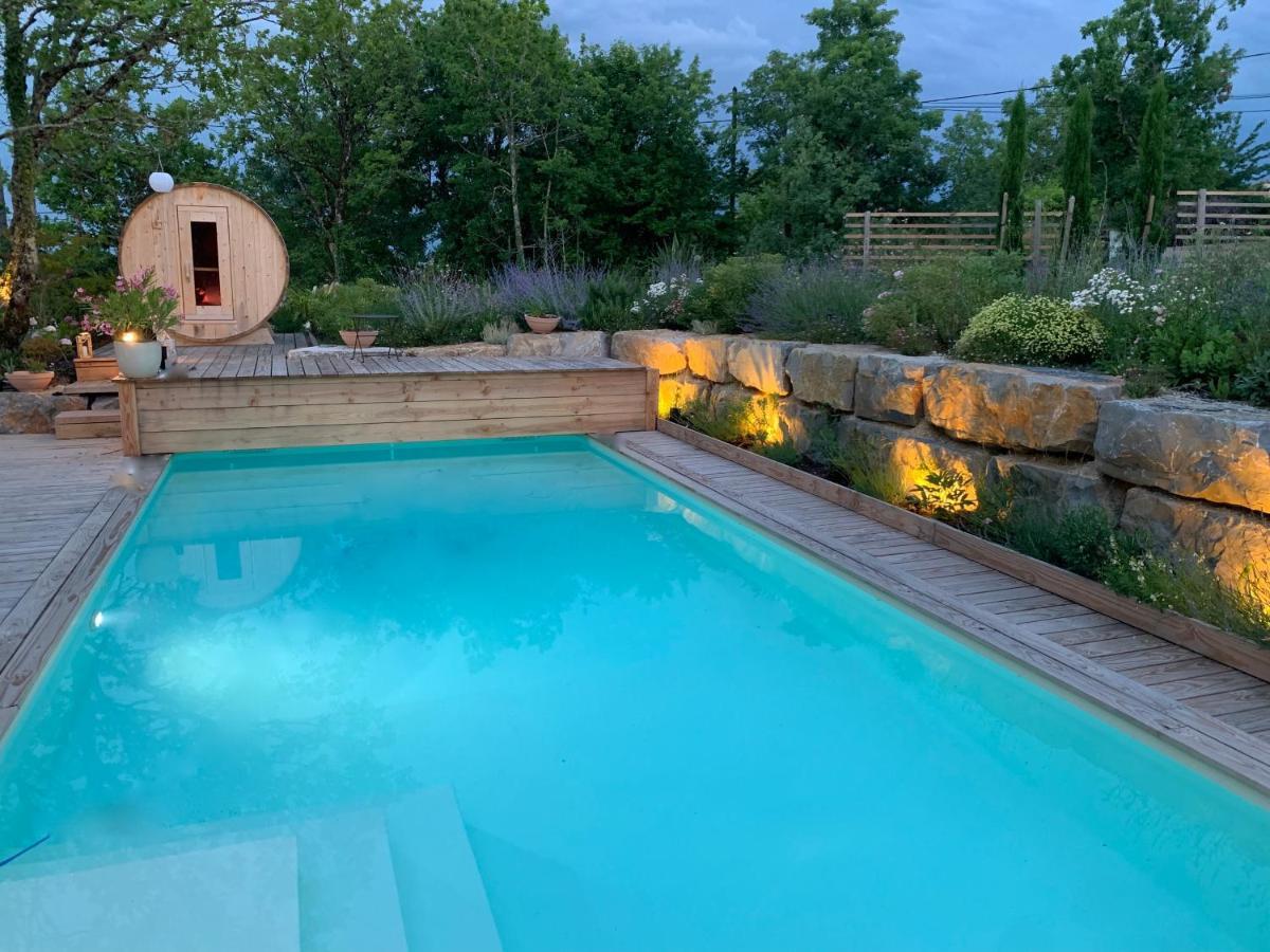 Maison d'Hôtes de Charme Le Clos de la Fontaine Piscine&SPA Labastide-Marnhac Extérieur photo